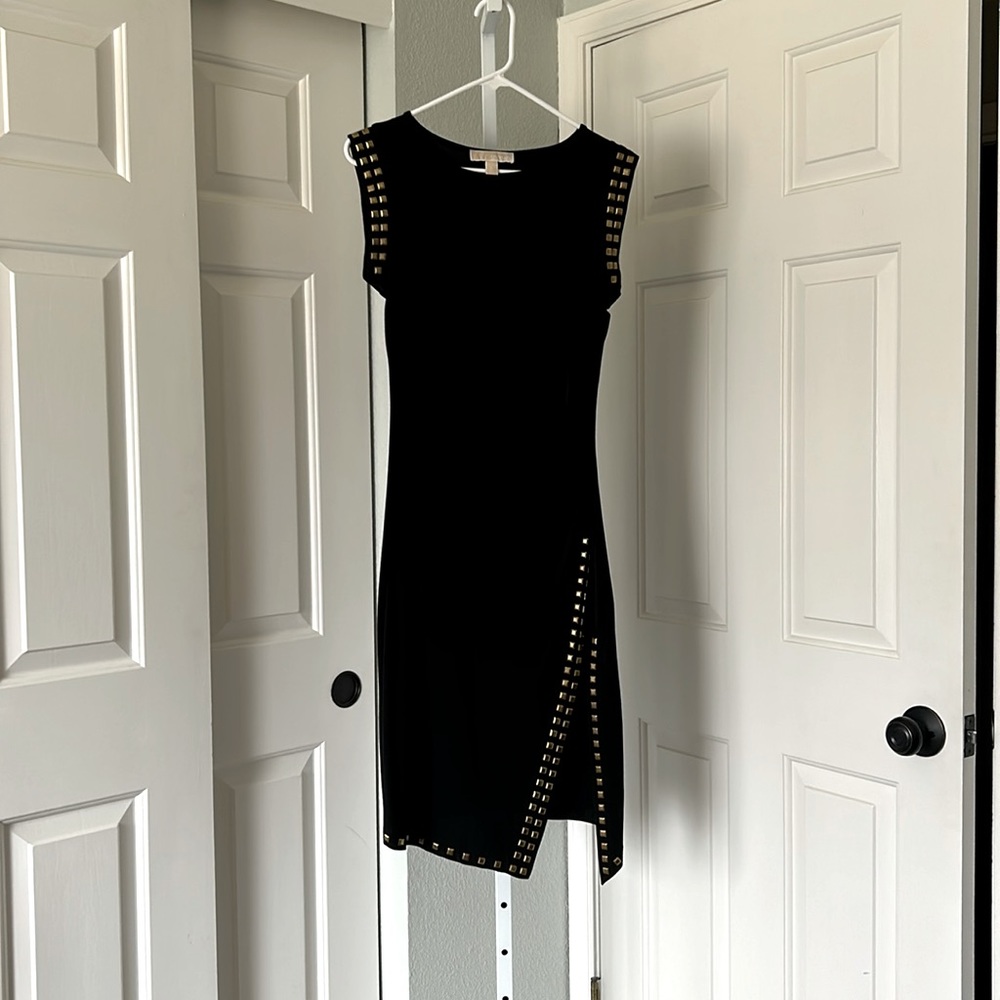 Michael Kors Side Split Midi Dress